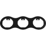 Комплект из светильников и рамки LIGHTSTAR Domino D637070607