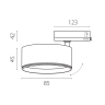 Светильник для трековой системы LIGHTSTAR ALTA PRO A5546QT60G
